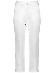 EDITION Spodnie chino w kolorze białym rozmiar: 42. Białe spodnie materiałowe EDITION, na co dzień, bez wzorów, z tkaniny. Za 250.95 zł.
