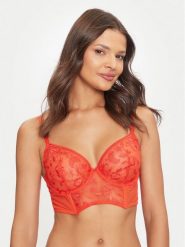 Chantelle Biustonosz z fiszbiną Philter C22CK5 Czerwony. Czerwone biustonosze Chantelle, bez wzorów, z syntetyku. Za 219.99 zł.