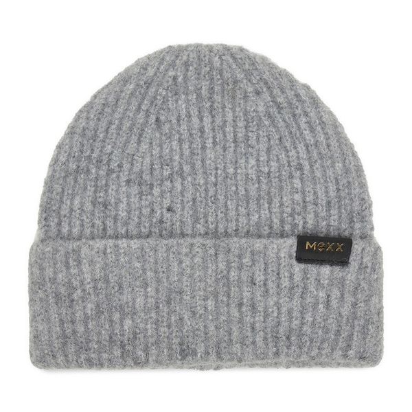 Czapka MEXX. Szare czapki Mexx, bez wzorów. Za 69.99 zł.