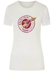 Super.natural Koszulka "Rocket 140" w kolorze białym rozmiar: M. Białe bluzki super.natural, m, bez wzorów, z wełny, bez kołnierzyka, bez ramiączek. Za 152.99 zł.