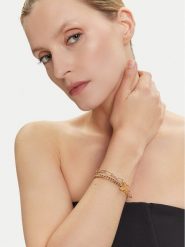 Patrizia Pepe Bransoletka 8J1355/M067-F130 Złoty. Żółte bransoletki Patrizia Pepe, złote. Za 549.99 zł.
