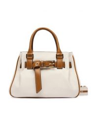 Liu Jo Torebka AA6032 E1120 Écru. Białe torebki klasyczne Liu Jo, bez wzorów, ze skóry, bez dodatków. Za 679.99 zł.