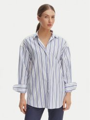 Weekend Max Mara Koszula Tessile 2615111012 Niebieski Regular Fit. Niebieskie koszule Weekend Max Mara, bez wzorów, z bawełny, bez kołnierzyka, bez ramiączek. Za 1,369.00 zł.