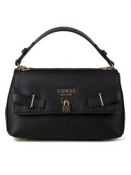 Guess Torebka w kolorze czarnym - 22 x 15 x 11 cm rozmiar: onesize. Czarne torby na ramię Guess, z aplikacjami, z materiału, na ramię, bez dodatków. Za 382.99 zł.