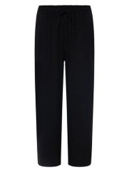 Zwillingsherz Spodnie w kolorze czarnym rozmiar: onesize. Czarne spodnie materiałowe Zwillingsherz, na co dzień, bez wzorów, z materiału. Za 113.99 zł.