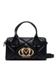 LOVE MOSCHINO Torebka JC4034PP1PLC0000 Czarny. Czarne torebki klasyczne Love Moschino, bez wzorów, ze skóry, bez dodatków. Za 949.99 zł.