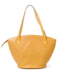 Louis Vuitton Skórzana torebka "St-Jacques GM" w kolorze żółtym - 26 x 30 x 17 cm rozmiar: onesize. Żółte torby na ramię Louis Vuitton, bez wzorów, z materiału, na ramię, bez dodatków. Za 2,253.99 zł.