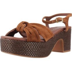 Sandały UNISA KALEA KS Brązowy. Brązowe sandały Unisa, bez wzorów, ze skóry, sportowe, bez obcasa, bez zapięcia. Za 423.99 zł.