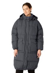 Ilse Jacobsen Płaszcz pikowany w kolorze antracytowym rozmiar: XL/XXL. Czarne płaszcze Ilse Jacobsen, xl, bez wzorów, bez kaptura. Za 404.99 zł.