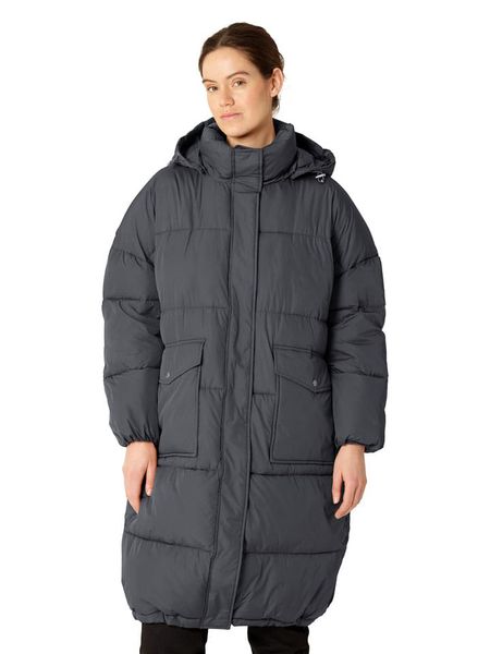 Ilse Jacobsen Płaszcz pikowany w kolorze antracytowym rozmiar: XL/XXL. Czarne płaszcze Ilse Jacobsen, xl, bez wzorów, bez kaptura. Za 404.99 zł.