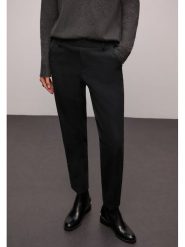 Street One Spodnie w kolorze czarnym rozmiar: 36/L28. Czarne spodnie materiałowe Street One, na co dzień, l, bez wzorów, z materiału. Za 166.10 zł.