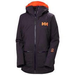 Damska kurtka narciarska Helly Hansen Lifaloft 3.0. Fioletowe kurtki narciarskie Helly Hansen, bez wzorów, z puchu, bez kaptura, narciarskie. W wyprzedaży za 1,511.75 zł.