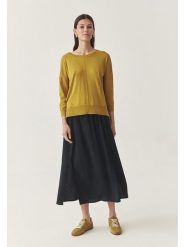 TATUUM Sweter w kolorze musztardowym rozmiar: M. Żółte swetry Tatuum, m, bez wzorów, bez ramiączek. Za 122.09 zł.