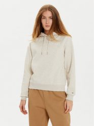 Tommy Hilfiger Bluza Modern WW0WW43598 Beżowy Regular Fit. Brązowe bluzy TOMMY HILFIGER, xs, bez wzorów, z bawełny, bez kaptura. Za 289.99 zł.