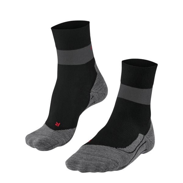 Skarpetki damskie Falke RU Compression Stabilizing. Czarne skarpety Falke, bez wzorów, z elastanu. Za 151.00 zł.