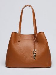 CXL by Christian Lacroix Skórzana torebka w kolorze jasnobrązowym - 39 x 29 x 20 cm rozmiar: onesize. Brązowe torby na ramię CXL by Christian Lacroix, bez wzorów, z materiału, na ramię, bez dodatków. Za 501.57 zł.