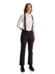 Fischer Spodnie narciarskie w kolorze czarnym rozmiar: L. Czarne spodnie dresowe FISCHER, l, bez wzorów, narciarskie. Za 635.42 zł.