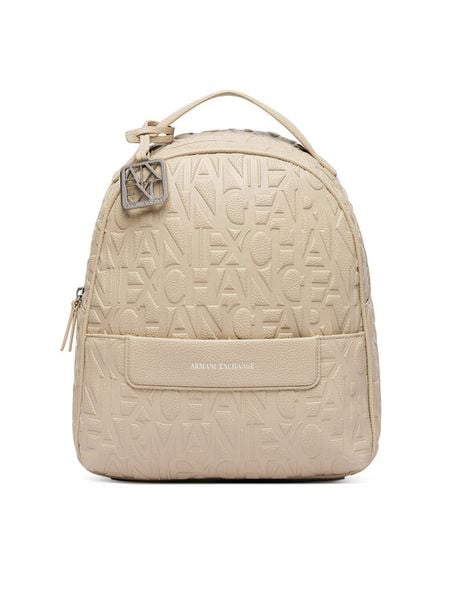 Armani Exchange Plecak XW002234 AF15774 U6208 Beżowy. Brązowe plecaki Armani Exchange, bez wzorów, ze skóry. Za 729.99 zł.