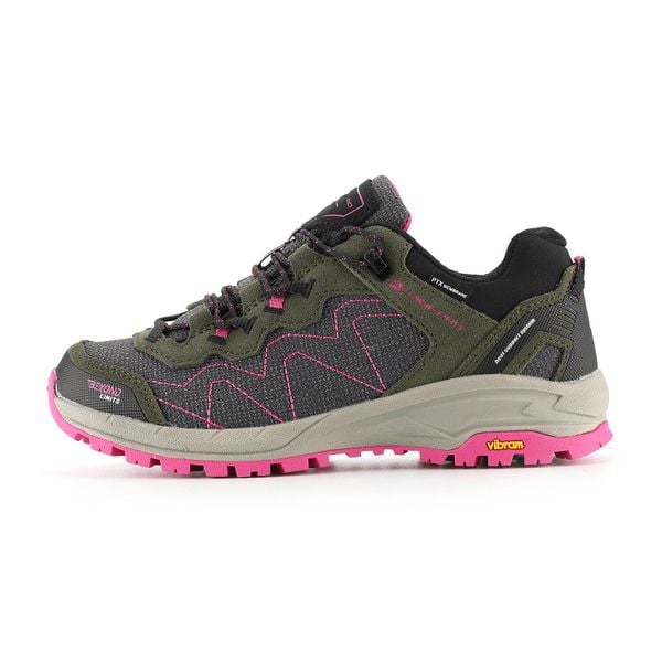 Buty trekkingowe Alpine Pro Ibane 2. Czarne trekkingi Alpine Pro, z materiału, wspinaczkowe. Za 792.95 zł.