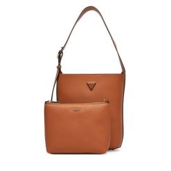 Torebka Guess. Brązowe torebki klasyczne Guess, z aplikacjami, bez dodatków. Za 679.99 zł.