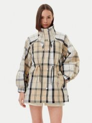 Barbour Kurtka przeciwdeszczowa Suri Checked LSP0224BE12 Beżowy Regular Fit. Brązowe kurtki sportowe Barbour, bez wzorów, z syntetyku, bez kaptura. Za 809.99 zł.
