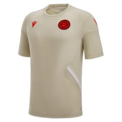 Koszulka treningowa Udinese Staff 2022/23. Białe bluzki Macron, bez wzorów, sportowe, bez kołnierzyka, bez ramiączek. Za 192.00 zł.