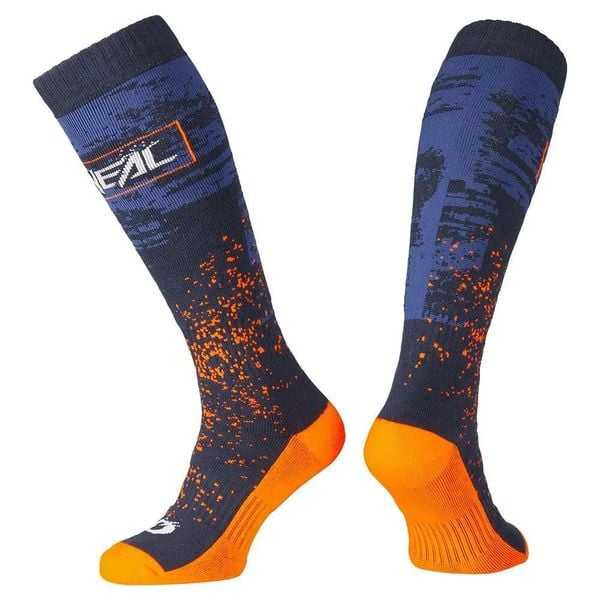 Skarpety narciarskie snowboardowe unisex O'neal Pro Sock. Brązowe skarpety O'NEAL, bez wzorów, z elastanu. Za 69.00 zł.