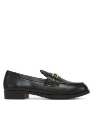 LOVE MOSCHINO Lordsy JA10242G1NIA000035 Czarny. Czarne lordsy Love Moschino, bez wzorów, ze skóry, bez obcasa, bez zapięcia. Za 849.99 zł.