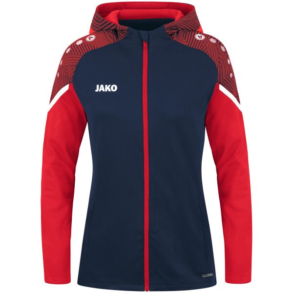 Damska bluza dresowa z kapturem Jako Performance. Czerwone bluzy JAKO, s, bez wzorów, z dresówki, z kapturem. Za 311.65 zł.