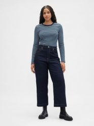 GAP Dżinsy - Comfort fit - w kolorze granatowym rozmiar: W32. Niebieskie jeansy GAP, bez wzorów, z podwyższonym stanem. Za 169.95 zł.
