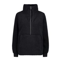 Bluza damska CMP. Czarne bluzy CMP, na zimę, bez wzorów, bez kaptura. Za 289.99 zł.