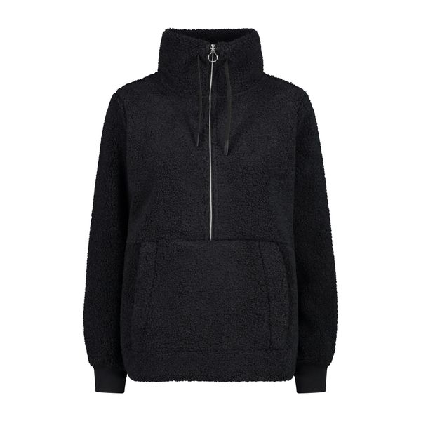 Bluza damska CMP. Czarne bluzy CMP, na zimę, bez wzorów, bez kaptura. Za 289.99 zł.