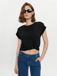 JOOP! T-Shirt Tally 30037597 Czarny Regular Fit. Czarne t-shirty Joop!, bez wzorów, z bawełny, bez kołnierzyka, bez ramiączek. Za 159.99 zł.