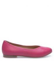 Lasocki Baleriny EST-RUMBA-02 Różowy. Czerwone baleriny Lasocki, bez wzorów, ze skóry, bez obcasa. Za 149.99 zł.