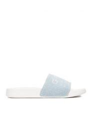G-Star Raw Klapki CEO-SS26-3C001 Niebieski. Niebieskie klapki G-Star Raw, bez wzorów, z materiału, bez obcasa. Za 139.99 zł.