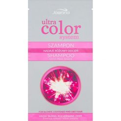 Joanna JOANNA_Ultra Color System szampon nadający różowy odcień do włosów blond i rozjaśnianych 20ml. Szampony do włosów Joanna. Za 1.91 zł.