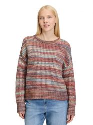 CARTOON Sweter ze wzorem rozmiar: 42. Swetry Cartoon, bez wzorów, ze splotem, bez ramiączek. Za 149.95 zł.