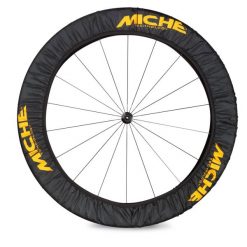 Skarpety ochronne na koła Miche. Brązowe skarpety MICHE, bez wzorów, z materiału. Za 114.85 zł.