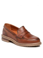 Pikolinos Lordsy W8J-3541 Brązowy. Brązowe lordsy Pikolinos, bez wzorów, ze skóry, bez obcasa, bez zapięcia. Za 309.99 zł.