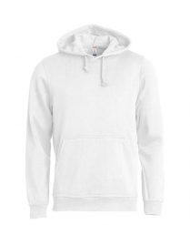 Clique Basic Hoody bluza z kapturem unisex – white. Białe bluzy CLIQUE, uniwersalny, bez wzorów, z bawełny, z kapturem. Za 166.63 zł.