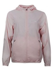 Peak Mountain Kurtka przeciwwiatrowa "Apluie" w kolorze jasnoróżowym rozmiar: S. Różowe kurtki sportowe Peak Mountain, s, bez wzorów, z materiału, bez kaptura, outdoorowe. Za 117.99 zł.