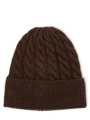 Marie Lund Czapka Kobiety Sztuczne włókno brązowy, ONE SIZE. Brązowe czapki Marie Lund, bez wzorów, z włókna. Za 149.95 zł.