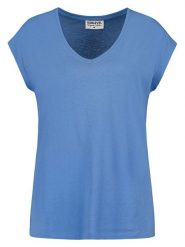 Sublevel Koszulka w kolorze błękitnym rozmiar: L. Niebieskie bluzki Sublevel, l, bez wzorów, bez kołnierzyka, bez ramiączek. Za 43.99 zł.