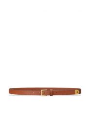 Lauren Ralph Lauren Pasek Damski 412912036001 Brązowy. Brązowe paski Lauren Ralph Lauren, bez wzorów, ze skóry. Za 279.99 zł.