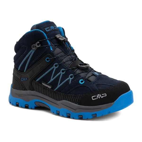 Buty trekkingowe juniorskie CMP Rigel Mid Wp. Niebieskie trekkingi CMP, trekkingowe. Za 269.99 zł.