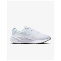Buty Damskie Sportowe Nike W Revolution 7. Białe obuwie sportowe Nike, bez zapięcia, na fitness i siłownię, Nike Revolution. Za 233.20 zł.