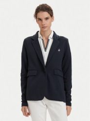 Beverly Hills Polo Club Marynarka P-SS26W-F6547 Granatowy Regular Fit. Niebieskie marynarki i żakiety Beverly Hills Polo Club, xs, bez wzorów, z bawełny. Za 329.99 zł.