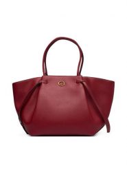 Guess Torebka Allegra HWBG22 37230 Czerwony. Czerwone shopper Guess, z aplikacjami, ze skóry, bez dodatków. Za 674.99 zł.
