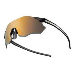 Okulary sportowe, ultralekkie z ochroną UV400 lustrzane złote soczewki Rockbros. Brązowe okulary przeciwsłoneczne ROCKBROS, bez wzorów, sportowe. Za 71.99 zł.