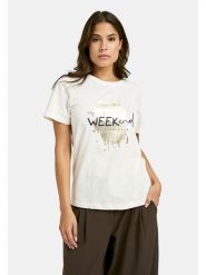 Smith & Soul Koszulka w kolorze kremowym rozmiar: XS. Brązowe bluzki Smith & Soul, xs, bez wzorów, z bawełny, bez kołnierzyka, bez ramiączek. Za 78.99 zł.